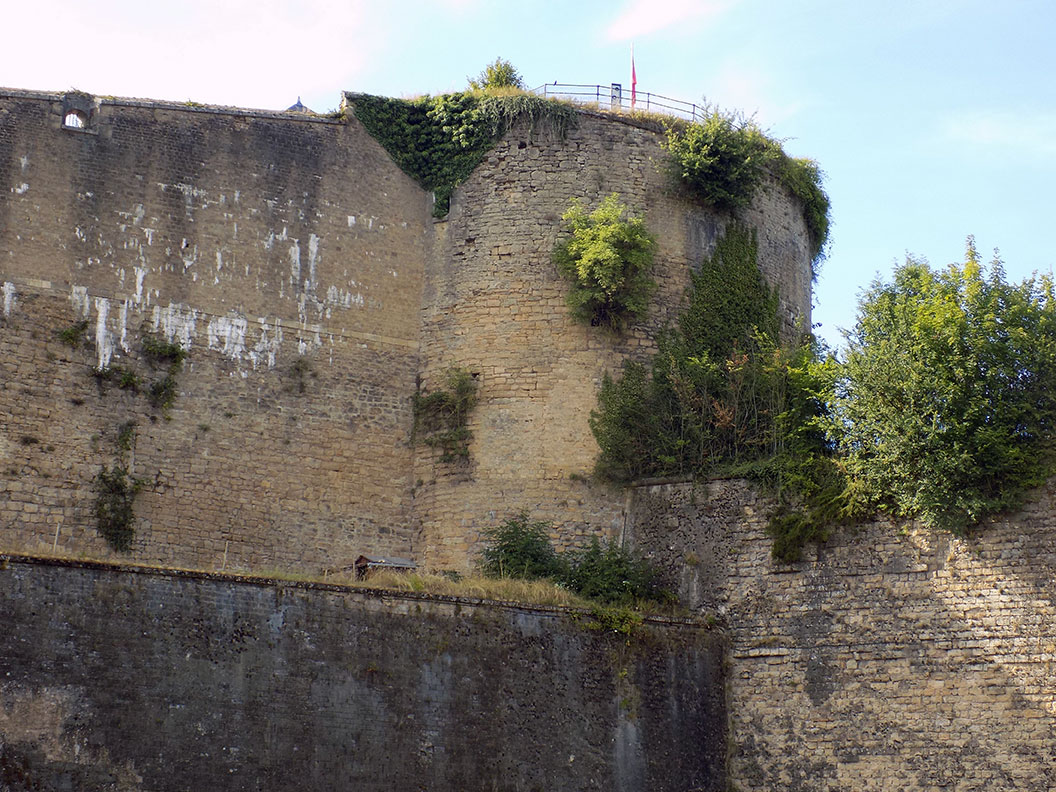 Chateau Fort and fortifications, Sedan Ardennes, France