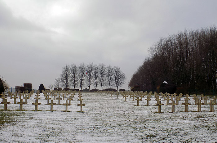 French War Cemetery Sedan Ardennes, France