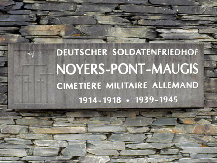 German Cemetery Ardennes, France