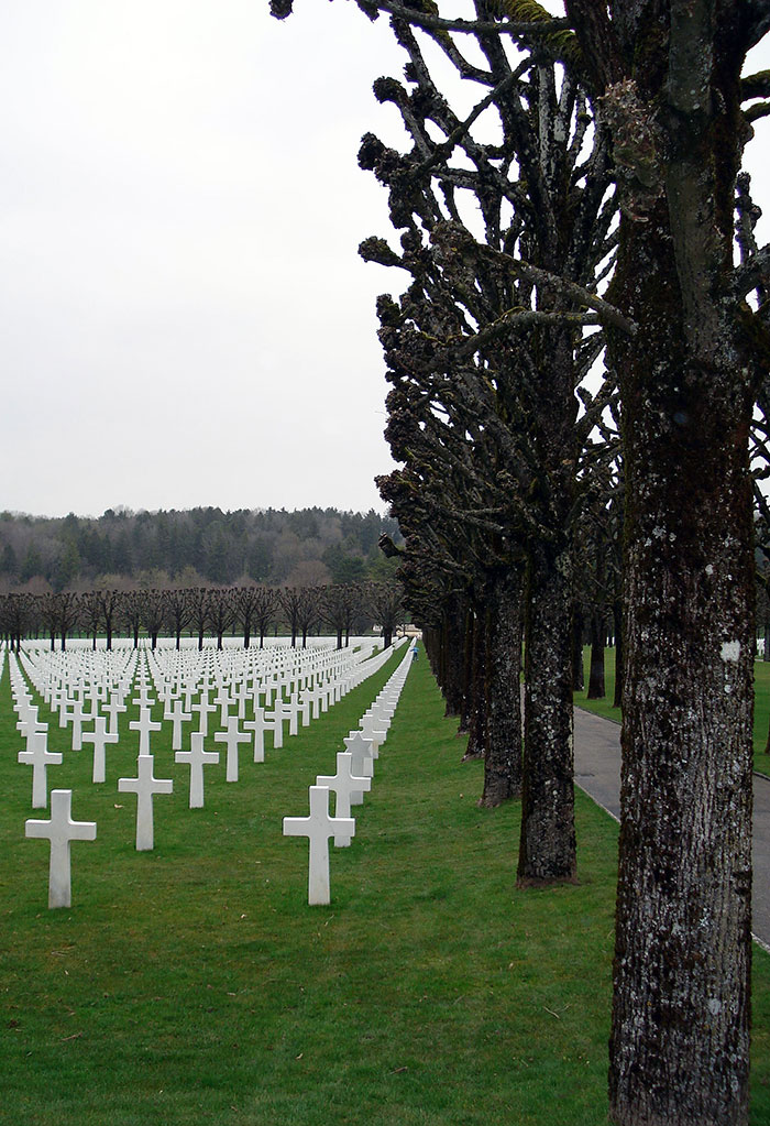 U.S.A. Cemeteries, Sedan Ardennes, France