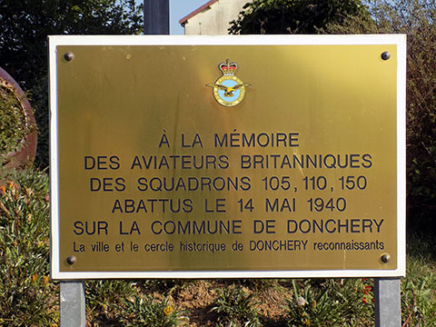 R.A.F. Memorials  Ardennes, France